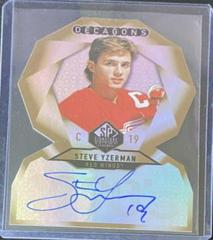 Steve Yzerman [Gold Autograph] #DC-79 Hockey Cards 2020 SP Signature Edition Legends Decagons Prices