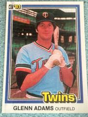 Glenn Adams [Glenn on Front] Baseball Cards 1981 Donruss Prices