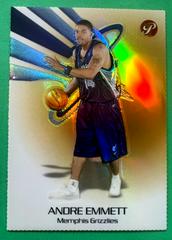 Andre Emmett [Gold Refractor] #162 Basketball Cards 2004 Topps Pristine Prices