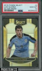 Luis Suarez [Silver Prizm] #3 Soccer Cards 2016 Panini Select Prices