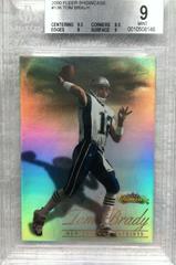 Tom Brady #136 Football Cards 2000 Fleer Showcase Prices