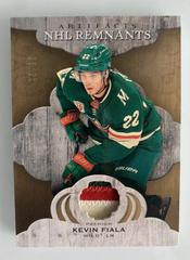 Kevin Fiala [Premium] Hockey Cards 2021 Upper Deck Artifacts NHL Remnants Prices