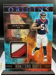 Will Anderson Jr. [Turquoise] #HR-WAJ Football Cards 2023 Panini Origins Hometown Roots Prices