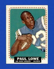 Paul Lowe Football Cards 1964 Topps Prices
