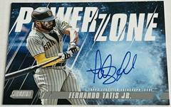 Fernando Tatis Jr. Baseball Cards 2022 Stadium Club Power Zone Autographs Prices