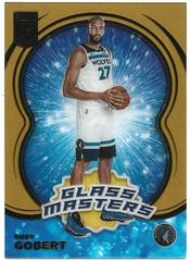 Rudy Gobert [Gold] Basketball Cards 2022 Panini Donruss Elite Glass Masters Prices