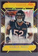 Khalil Mack [Gold] #6 Football Cards 2020 Panini Illusions Clear Shots Prices