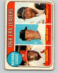 NL ERA Leaders [Gibson, Bolin, Veale] #8 Baseball Cards 1969 O Pee Chee Prices
