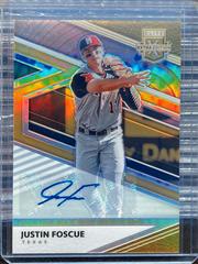 Justin Foscue [Optichrome Signature Gold] #14 Baseball Cards 2020 Panini Elite Extra Edition Prices
