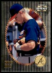 Chipper Jones [Foil] #126 Baseball Cards 1996 Summit Prices