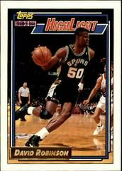 David Robinson Basketball Cards 1992 Topps Gold Prices