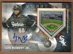 Luis Robert Jr. #HSHA-LR Baseball Cards 2024 Topps Home Sweet Home Stadium Medallions Autograph Prices