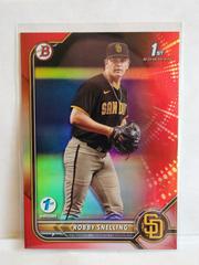Robby Snelling [Red] #BD-82 Baseball Cards 2022 Bowman Draft 1st Edition Prices