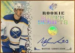 Mattias Samuelsson #SPXR-MS Hockey Cards 2021 SPx Rookie Signatures Prices