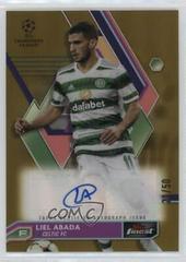 Liel Abada [Gold] #A-LA Soccer Cards 2022 Topps Finest UEFA Club Competitions Autographs Prices