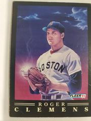Rogers Clemens #9 Baseball Cards 1991 Fleer Pro Vision Prices