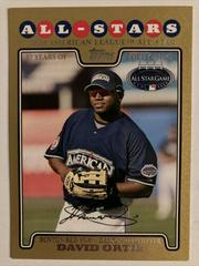 David Ortiz Baseball Cards 2008 Topps Update & Highlights Prices