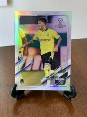 Jadon Sancho [Refractor] Soccer Cards 2020 Topps Chrome UEFA Champions League Prices