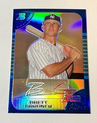 Brett Gardner [Blue Refractor] Baseball Cards 2005 Bowman Chrome Draft Picks Prices