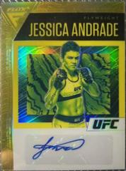 Jessica Andrade [Gold] #FA-JAD Ufc Cards 2021 Panini Chronicles UFC Flux Auto Prices