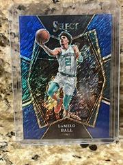LaMelo Ball [Blue Shimmer] Basketball Cards 2021 Panini Select Prices