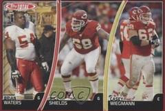 Brian Waters, Casey Wiegmann, Will Shields [Red] Football Cards 2007 Topps Total Prices