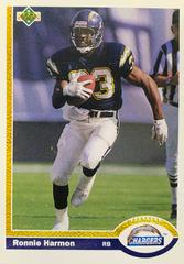 Ronnie Harmon Football Cards 1991 Upper Deck Prices