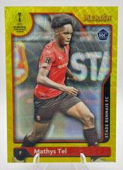 Mathys Tel [Yellow Wave] Soccer Cards 2021 Topps Merlin Chrome UEFA Prices