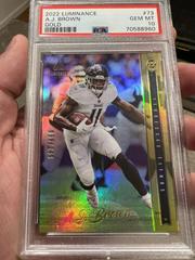 A. J. Brown [Gold] #73 Football Cards 2022 Panini Luminance Prices