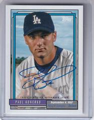Paul Konerko Baseball Cards 2022 Topps Archives 1992 MLB Debut Autographs Prices