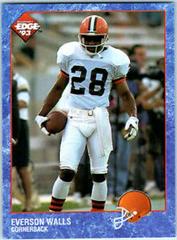 Everson Walls #274 Football Cards 1993 Collector's Edge Prices