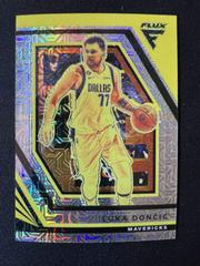 Luka Doncic [Silver Mojo] #105 Basketball Cards 2022 Panini Flux Prices