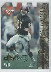 Tom Waddle [Die Cut] Football Cards 1995 Collector's Edge Excalibur Prices