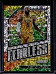 LeBron James [Fast Break] #18 Basketball Cards 2022 Panini Prizm Fearless Prices