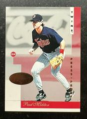 Paul Molitor [Platinum Press Proof] Baseball Cards 1996 Leaf Signature Prices