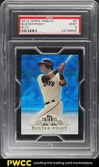 Buster Posey [Blue] Baseball Cards 2013 Topps Tribute Prices