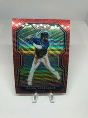 Randy Arozarena [Red Wave Prizm] Baseball Cards 2021 Panini Prizm Prices