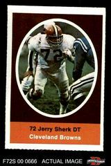 Jerry Sherk Football Cards 1972 Sunoco Stamps Prices