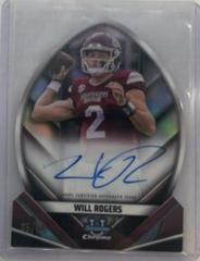 Will Rogers #FOFA-WR Football Cards 2023 Bowman Chrome University Future of Autographs Prices