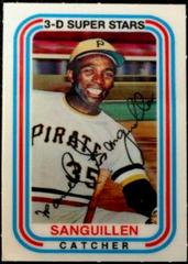 Manny Sanguillen #42 Baseball Cards 1976 Kellogg's Prices