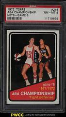 ABA Championship: Tight Defense Game 6 #246 Basketball Cards 1972 Topps Prices