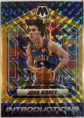 Josh Giddey [Gold] Basketball Cards 2021 Panini Mosaic Introductions Prices