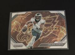 Jalen Hurts [Silver] #F-1 Football Cards 2023 Panini Prizm Fireworks Prices