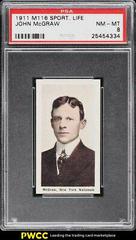 John McGraw Baseball Cards 1911 M116 Sporting Life Prices