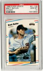 Brett Butler #U-128 Baseball Cards 1988 Fleer Update Glossy Prices