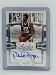 David Thompson #18 Basketball Cards 2022 Panini Flawless Enshrined Signature Prices
