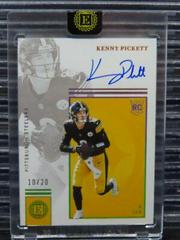 Kenny Pickett [Autograph] #101 Football Cards 2022 Panini Encased Prices