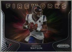 Deshaun Watson Football Cards 2020 Panini Prizm Fireworks Prices