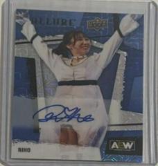RIHO [Autograph Blue] #73 Wrestling Cards 2022 Upper Deck Allure AEW Prices