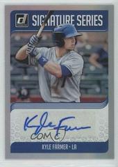 Kyle Farmer #SS-KF Baseball Cards 2018 Panini Donruss Signature Series Prices